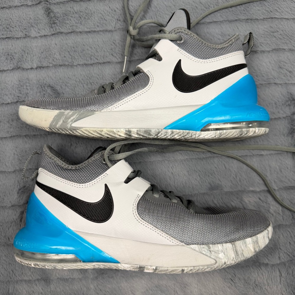 Nike Air Max Impact Mens Basketball Shoes Wolf Grey Blue CI1396-003 Size 8